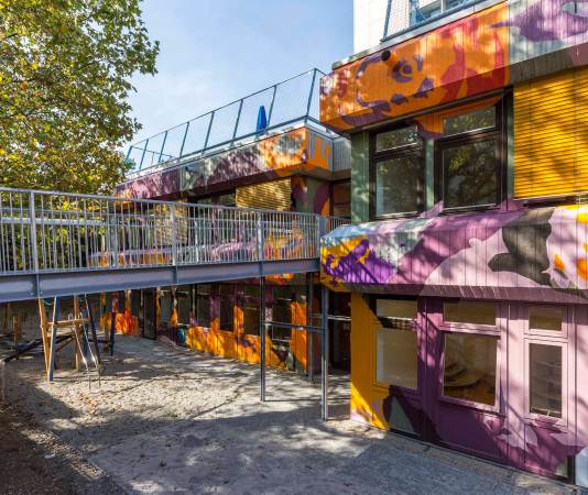 Kita-Umbau in Stuttgart von Hammeskrause