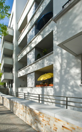 68163, Mannheim, Schwarzwaldstrae 9, Neubau Fertigstellung, Ersatzbau, Stefan Forster Architekten, Schwarzwaldblock, Rheinufer, John Deere, 2016, architecture, Germany, Wohnungsbau, housing, Meerwiesenstrae, Frankfurt am Main, Baden-Wrttemberg