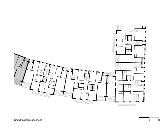 68163, Mannheim, Schwarzwaldstrae 9, Neubau Fertigstellung, Ersatzbau, Stefan Forster Architekten, Schwarzwaldblock, Rheinufer, John Deere, 2016, architecture, Germany, Wohnungsbau, housing, Meerwiesenstrae, Frankfurt am Main, Baden-Wrttemberg
