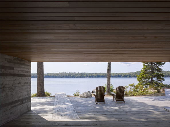 zeder, zedernschindeln, holz, schindeln, frank lloyd wright, MacKay-Lyons Sweetapple, kanada, canada, kanadisch, ferienhaus, haus, mirror point, see, ufer, fachwerk, cottage, james brittain