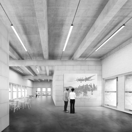 Winking Froh Architekten, :mlzd, Winking Froh Architekten, Bruno Fioretti Marquez Architekten, ARGE Klaus Block, Roland Poppensieker, Projectiles, Neubau, Wettbewerb, Ergebnis, Gewinner, 1. Preis, competition, winner, 1. prize, Tempelhof, Berlin, Park, Aussichtsturm, Tower, 2016, Germany, Tower THF,