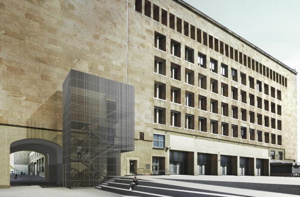 Winking Froh Architekten, :mlzd, Winking Froh Architekten, Bruno Fioretti Marquez Architekten, ARGE Klaus Block, Roland Poppensieker, Projectiles, Neubau, Wettbewerb, Ergebnis, Gewinner, 1. Preis, competition, winner, 1. prize, Tempelhof, Berlin, Park, Aussichtsturm, Tower, 2016, Germany, Tower THF,