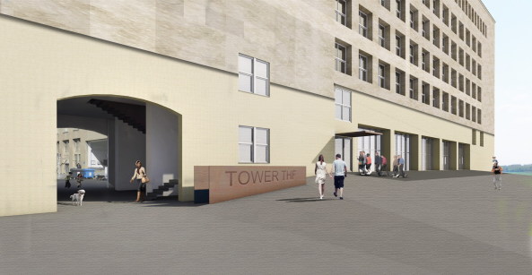 Winking Froh Architekten, :mlzd, Winking Froh Architekten, Bruno Fioretti Marquez Architekten, ARGE Klaus Block, Roland Poppensieker, Projectiles, Neubau, Wettbewerb, Ergebnis, Gewinner, 1. Preis, competition, winner, 1. prize, Tempelhof, Berlin, Park, Aussichtsturm, Tower, 2016, Germany, Tower THF,