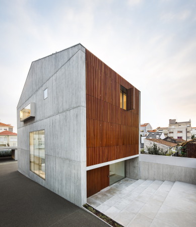 Beton, Boden, Wand, Holzlamellen, Fenster, Front, Porto, Seiqueros Architekten, Siebzigerjahre, Reduktion, Minimalismus, window, front, concrete, lines, clear, minimalism