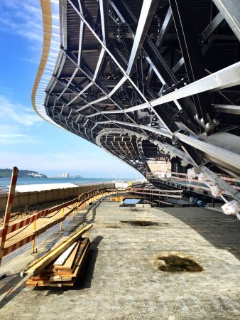 Die MAAT-Baustelle im April 2016