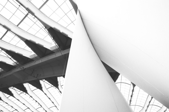 transparent, fabric, textile, walls, platform, landscape, NEUF architect(e)s, KANVA, Montreal, Roger Tallibert, Olympia 1976, Biodom, Naturkundemusuem, 4 ecosystems, 4 kosysteme, Textilwand, durchsichtig,