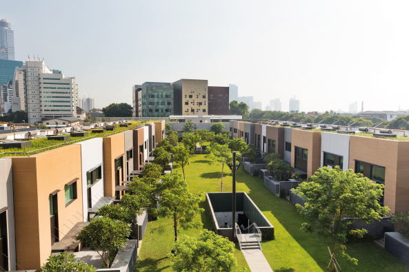 Australische Botschaft, Australien Embassy, Neubau, Compound, Complex, Botschaftsge��nde, 2016, Politik, Asien, Asia, Australian Embassy, Jakarta, Denton Corker Marshall, John Gollings, Schwimmbad, Pool, Housing, Wohnh�user, Chancery