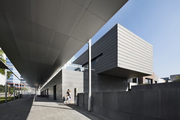 Australische Botschaft, Australien Embassy, Neubau, Compound, Complex, Botschaftsgende, 2016, Politik, Asien, Asia, Australian Embassy, Jakarta, Denton Corker Marshall, John Gollings, Schwimmbad, Pool, Housing, Wohnhuser, Chancery