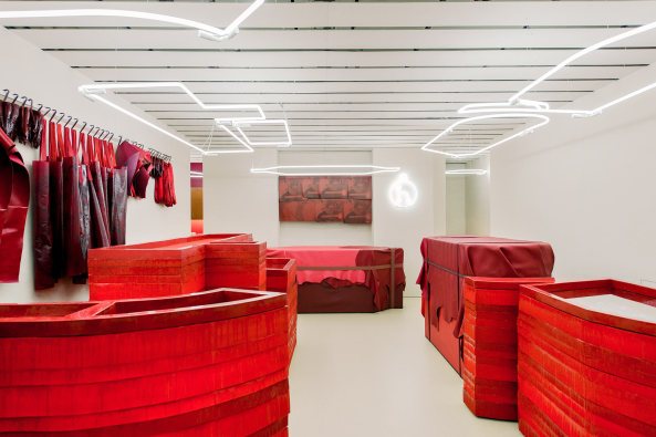 Interior Designers of the Year: Studio Faye Toogood, London. Hermes Flagship Store Bond Street