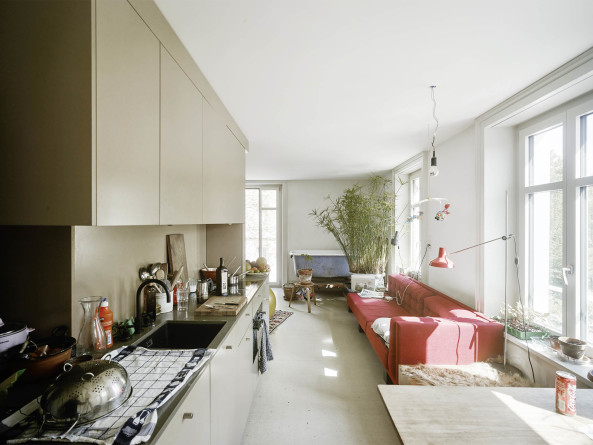 Zrcher Wohnhaus von idA Buehrer Wuest umgebaut