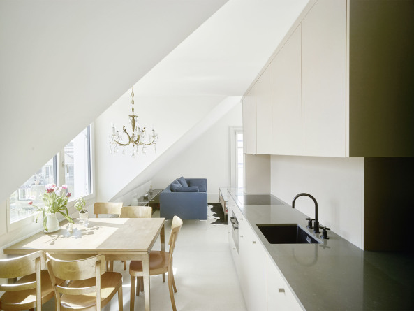 Zrcher Wohnhaus von idA Buehrer Wuest umgebaut