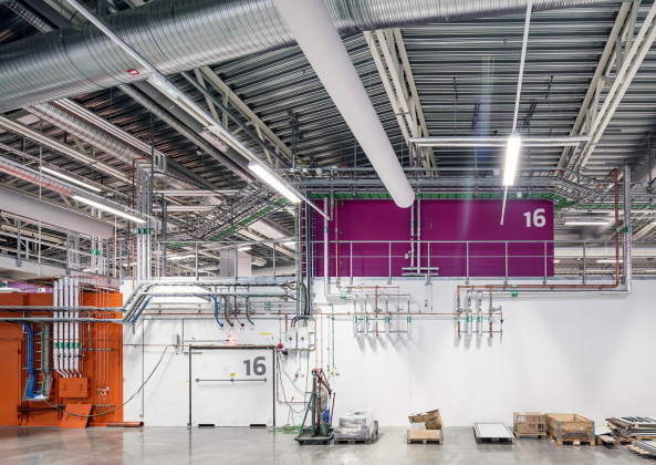 FOJAB architects, Schweden, Lund, Landschaftsgestaltung, Park, Wellen, MAX IV, Schweden, Forschungseinrichtung, H�gel, landscape, Sweden, 2016, Sn�hetta