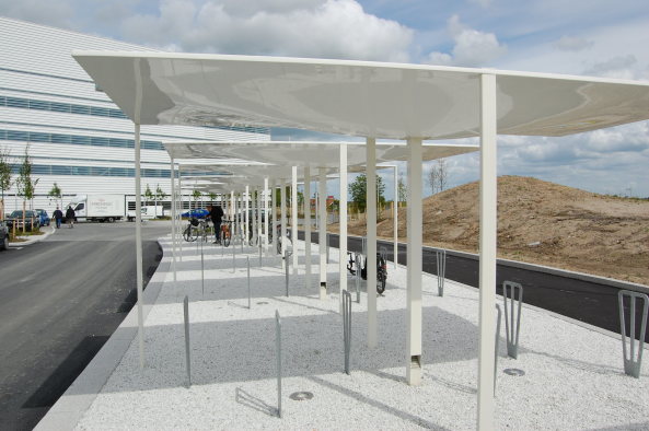 FOJAB architects, Schweden, Lund, Landschaftsgestaltung, Park, Wellen, MAX IV, Schweden, Forschungseinrichtung, H�gel, landscape, Sweden, 2016, Sn�hetta