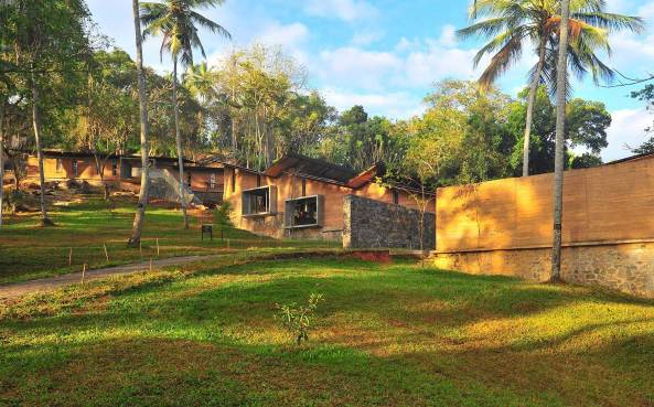 Ambepussa Bibliothek in Sri Lanka von Robust Architecture Workshop