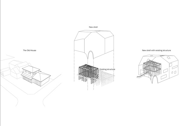 Mad, MAD Architects, Clover House, Kindergarten, Kita, Bauen fr Kinder, Kindergarten in Japan, Blob, Haus mit Rutsche, Baunetz, Baunetz-Meldung, architecture, architect, Architektur, Architekt, Fassade, facade, Holzbau, Holzkonstruktion, wood, Okazaki, Aichi Prefecture, Japan, japanese architecture, MAD in Japan, Neubau, Koji Fujii / Nacasa & Partners Inc., Dan Honda, Daniel Taun, Clover House kindergarten, Ma Yansong, Bauen im Bestand, Holzbautradition, playful piece of architecture, architecture for kids, Haus im Haus,