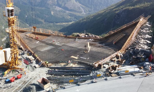 Balestrand, Norwegen, Beton, Aussichtspunkt, Code, UTSIKTEN, Gaularfjellet, Norway, CODE: architecture as, National Tourist Routes, Veidekke Sandane, Fertigstellung, scenic routes, Gletscher, Fjrd, Wasser, Meer, spektakulr, spectacular, Baunetz, Baunetz-Meldung, Architektur, Architekt, architect, architecture, Architekt gesucht, Meldungen, architecture-news, young architects, 2016, concrete, Steinar Bjercke, DIFK, Florian Kosche