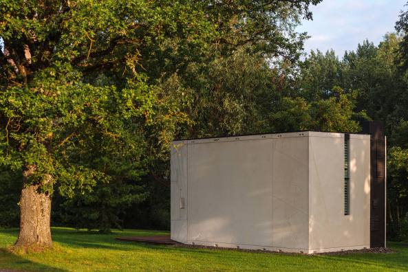 Minifertighaus in Tallinn, Estland, Fertighaus, Minihaus, Architektur, Kodasema, KODA; Designlines, Julia Bluth, Baunetz, Baunetz-Meldungen, Mini-Living, Verbundbauplatten, Bauen im Verbundsystem, Schner Wohnen, Wohnhaus, Architekt, architect, best architects, Fassade, Prototyp, Baukosten, Koda-Haus, Koda-House, Design und Wohnen, prefab living, prefab architecture, Small Project Prize, Tallinn Architecture Biennale 2015, 25 Quadratmeter