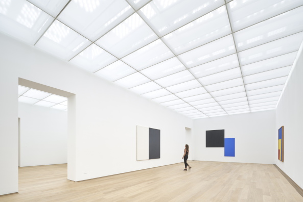 Ronald Tilleman, Kraaijvanger, architects, rotterdam, wassenaar, den haag, Joop van Caldenborgh, voorlinden, mies, mies van der rohe, dutch light, licht, metall, dach, ingenieurkunst, indirektes, sammlung, kunstsammlung, lichtkonzept, glas, museum, ausstellung