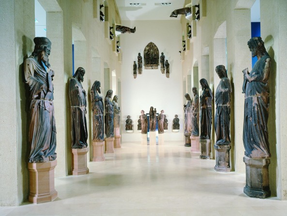 freiburg, breisgau, m�ckler, christoph, neubau, augustinermuseum, historisierend, kirche, barock, gotisch, kreuzgang, kloster, augustiner, felix genzmer, bauabschnitt, zweiter, plastermosaik, schriftzug, grafiksammlung, magazin, ausstellung, museum, Christian Richters, Axel Killian, Hans-Peter Vieser, Rita Eggstein, Thomas Eicken, Florian Bilger, dachstuhl, holz, sanierung, umbau, renovierung