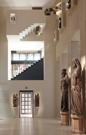 freiburg, breisgau, m�ckler, christoph, neubau, augustinermuseum, historisierend, kirche, barock, gotisch, kreuzgang, kloster, augustiner, felix genzmer, bauabschnitt, zweiter, plastermosaik, schriftzug, grafiksammlung, magazin, ausstellung, museum, Christian Richters, Axel Killian, Hans-Peter Vieser, Rita Eggstein, Thomas Eicken, Florian Bilger, dachstuhl, holz, sanierung, umbau, renovierung