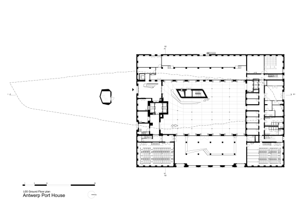 Baunetz, Baunetz-Meldung, Architektur, Architekt, architect, architecture, Architekt gesucht, Meldungen, architecture-news, Architektur Deutschland, deutsche Architekten, german architecture, young architects, Zaha Hadid Architects, Mexicostraat 37, 2030 Antwerpen, Belgien, Port House, Hafenhouse, Hafen, Antwerpen, Helene Binet, Hufton Crow, new building, 2016, Belgium, Belgien, BREEAM, ship, Schiffe, Port of Antwerp, Umbau, Altbau, Bestandsbau, Wettbewerb