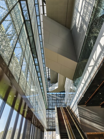 David Adjaye Architects;  Afroamerican history museum; Neubau; Museumsneubau; USA; Washington DC; Alan Karchmer; National Mall; Bronzehlle;