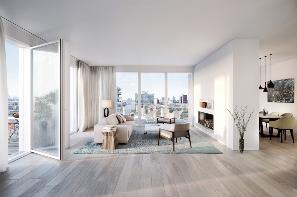 bloomimages, richard meier, Richard Meier & Partners Architects, hamburg, engel & vlkers, engel, vlkers, neubau, headquarter, hauptsitz, zentrale, penthouse, hafencity, white, wei, whiteness, wohnturm, wohnhochhaus, Quantum Immobilien, wohnungen, unilever, firmenzentrale