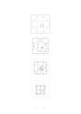 Ferienhaus, chile, beton, holz, konstruktion, pyramide, umgekehrt, wald, wasser, aussicht, dachterrasse, nida, house, pezo von Ellrichshausen, navidad, neubau, sulen, sichtbeton, entasis, wendeltreppe, spiraltreppe, treppe, skulptur, wald, biennale, 2008, luxus, wohnhaus, ferienhaus, privathaus, glas