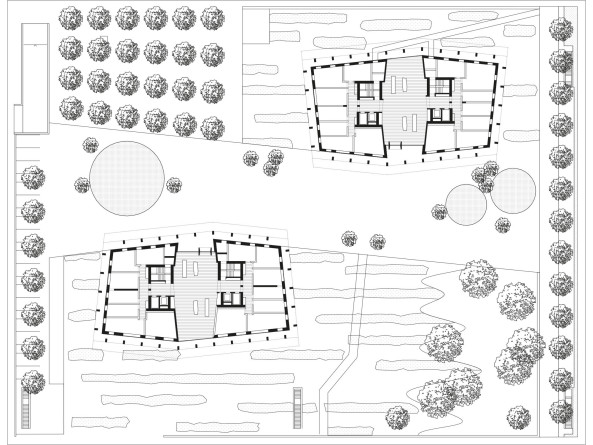 the metropolitans, baumschlager eberle, neubau, zrich, manhattan, new york, zwillingstme, wohnturm, wohntrme, hochhuser, wohnungsbau, glasbrstung, glas, wei, laubengang, balkone, dachterrasse, sky lounge, aussicht, rundumblick, archphoto, inc