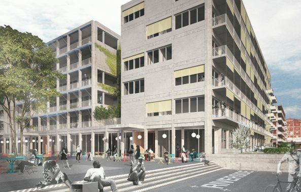 Block am Stadtplatz, 1. Preis: Robertneun Architekten