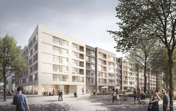 �Block am Stadtplatz�, 3. Preis: KSP J�rgen Engel Architekten