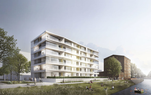 Haus am Wasser, Ein 3. Preis: KSP Jrgen Engel Architekten