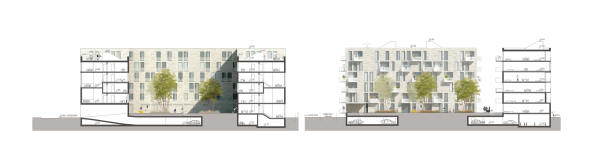 Block am Park, 3. Preis: Collignon Architektur und Design