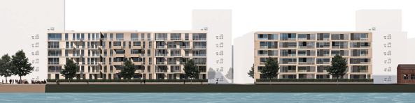 �Block am Stadtplatz�, 2. Preis: Eike Becker Architekten