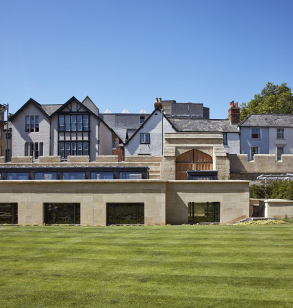 Historische Bibliothek in Oxford umgebaut