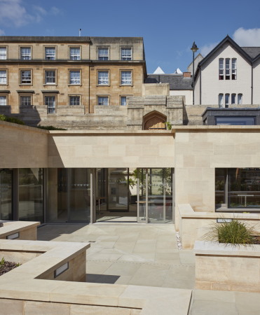 Historische Bibliothek in Oxford umgebaut