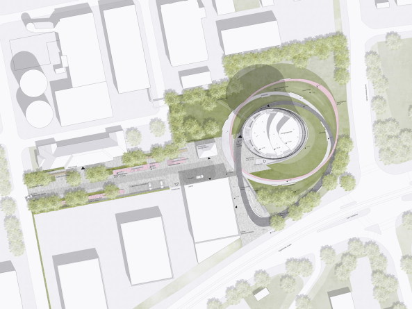 Heidelberg, Baunetz, Baunetz-Meldung, Architektur, Architekt, architect, architecture, Architekt gesucht, Meldungen, architecture-news, Architektur Deutschland, deutsche Architekten, german architecture, young architects, Energie, Strom, Infrastruktur, Beacon, 2016, 2017, Wettbewerb, Construction, Stadtwerke Heidelberg, LAVA, A24, White Void, Priedemann, Transsolar, Entwurf, Projekt