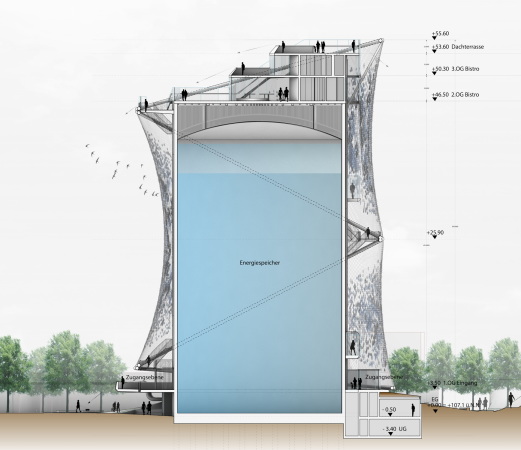 Heidelberg, Baunetz, Baunetz-Meldung, Architektur, Architekt, architect, architecture, Architekt gesucht, Meldungen, architecture-news, Architektur Deutschland, deutsche Architekten, german architecture, young architects, Energie, Strom, Infrastruktur, Beacon, 2016, 2017, Wettbewerb, Construction, Stadtwerke Heidelberg, LAVA, A24, White Void, Priedemann, Transsolar, Entwurf, Projekt