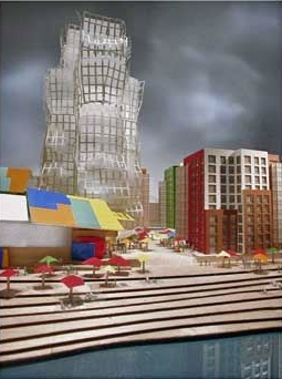 Erster ffentlicher Bau fr Gehry in England