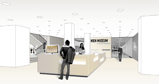 Wien-Museum in Wien wird umgebaut