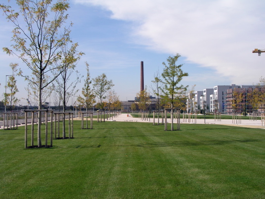Park in Mnchen eingeweiht