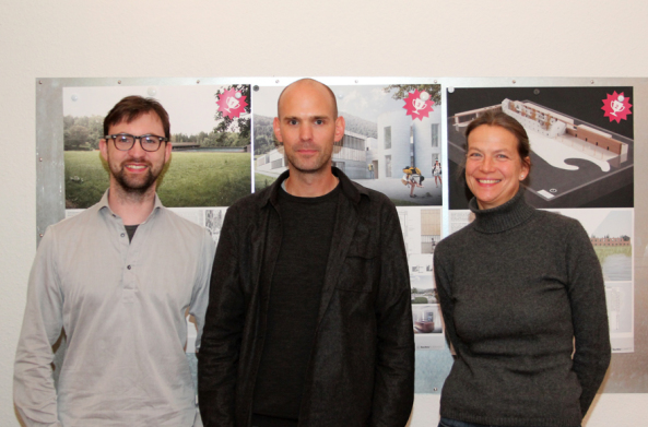 Die Juroren 2016: Jan Rsler (Jan Rsler Architekten, Berlin), Stephan Becker (BauNetz Redaktion) und Heike Hanada (Prof. an der Fachhochschule Potsdam)