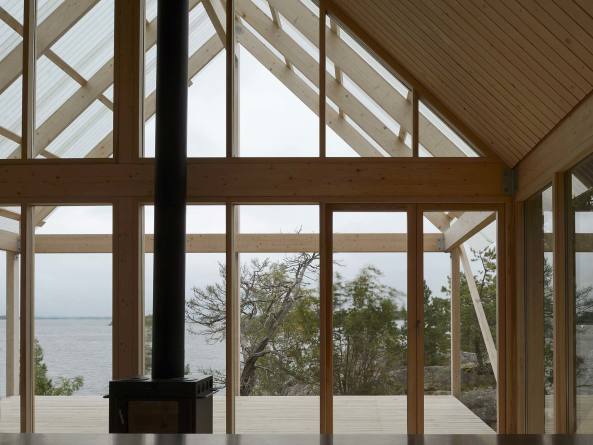 Ferienhaus auf der schwedischen Insel Viggs