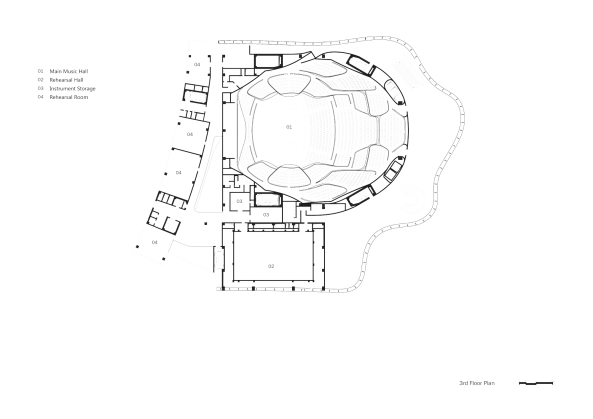 Baunetz, Lotusblte, China, Peking, MAD, Symbolik, Konzerthalle, concert Hall, China Philharmonic Orchestra, Ma Yansong, Yasuhisa Toyota, Beijing, Worker's Palace, Natur, Mensch, Klang, Entwurf, design