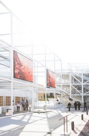 Messegebude von Di Gregorio Associati