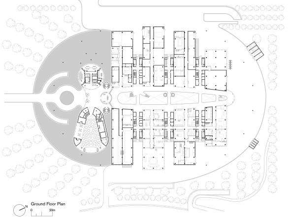 Technologiezentum von Foster + Partners in Korea