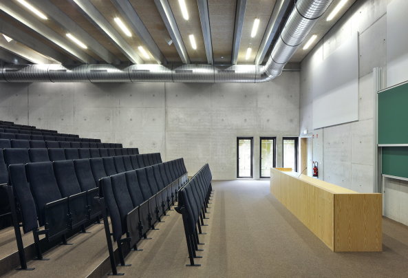 Perforierte Fassade, Aluminium, Perforiert, Perry Roberts, META, Storimans Wijffels architects, Beton, Holz, Antwerpen, Medizinische Fakult�t,