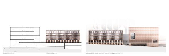 historische Mitte, Wettbewerb, Volker Staab (Berlin), Caruso St John (London), Durisch + Nolli (Maarangno), Peter Kulka (Kln), Barkow Leibinger (Berlin), Rmisch Germanisches Musuem, Kln, Domplatte, Dom, Kurienhaus, Domprobst, Passage, backstein, brickstone, historical center, Cologne, Museum