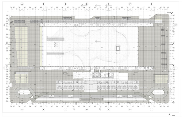 steel, glass, fiber glass, cloud, theca, Theka, Wolke, Glasfaser, Wolke, Eiffelturm, Rom, EUR, Fuksas, Messe, Hotel, conference room, Forum, Baunetz, Massimiliano Fuksas, Doriana Fuksas