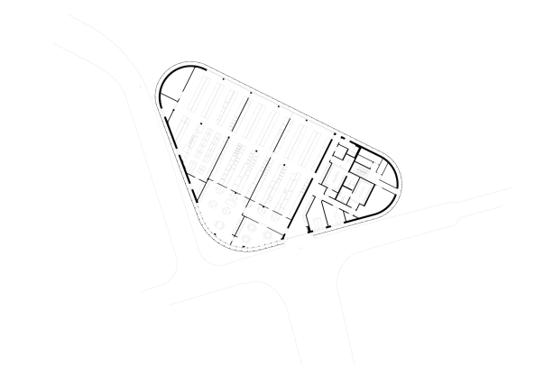 Gold, Braun, Grau, Bronze, Metall, Lochfassade, Laborgebude, Abwasseranlage, Groklrwerk, Stammheim, Kln, Kister Scheithauer Gross,Bimsmauerwerk, Stahlbeton, Trapezdach, Baunetz